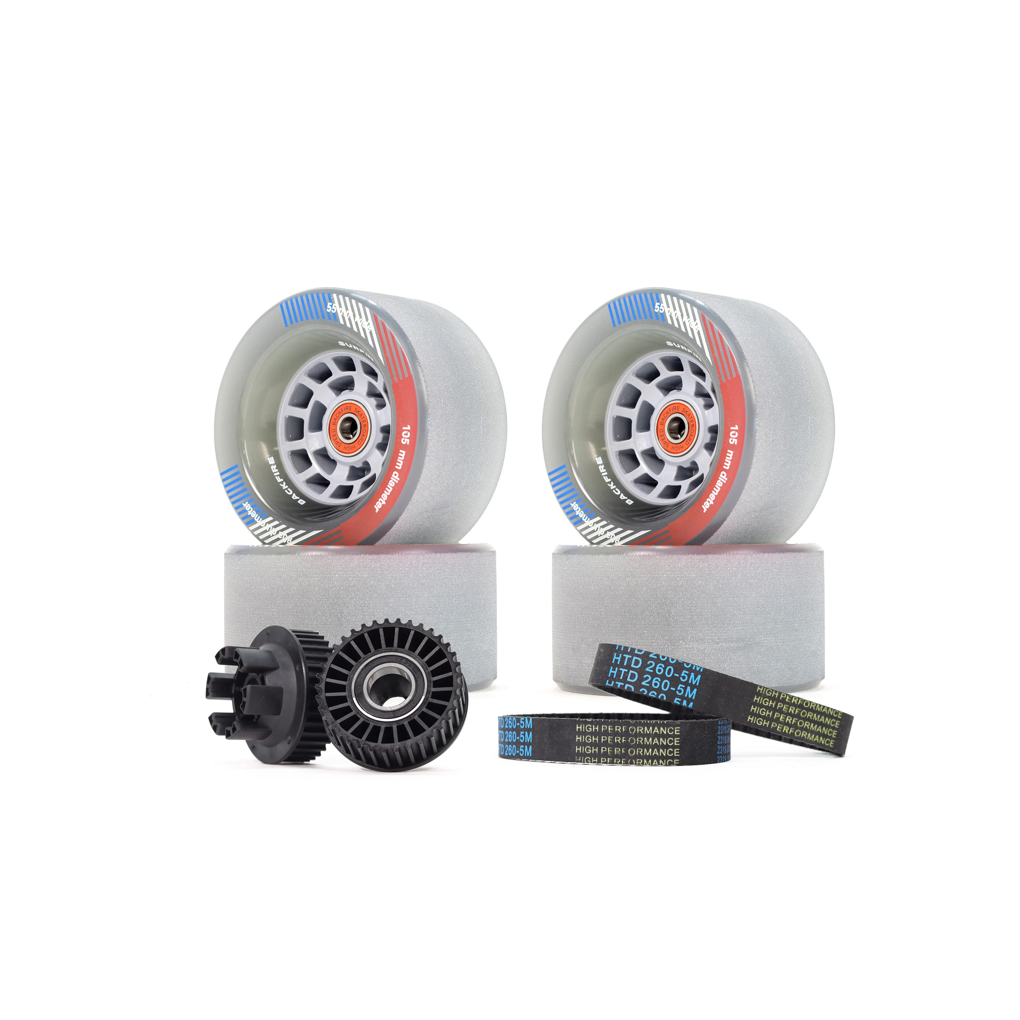 Backfire 105mm PU Wheel Set for Zealot Series