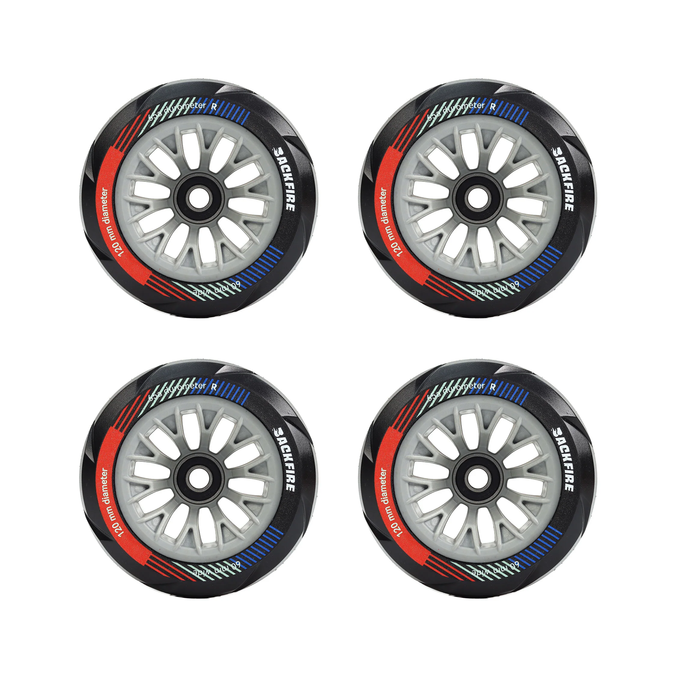 Backfire 120mm MO Wheel Set for Zealot S2, S3 & Zealot X, X2 - Image 3